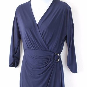 Laundry by Shelli Segal Navy Dress